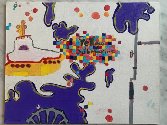 1st Place Winner (Youth 12 and Younger Category) "Yellow Submarine"