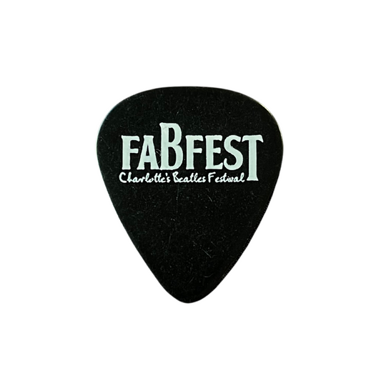 Guitar Pick - FabFest Logo - Black